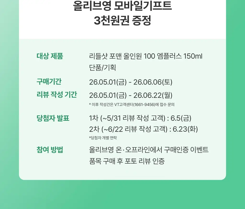 [NEW][모공/피지케어]VT 리들샷 포맨 올인원 100 엠플러스 150ml 단품/기획 상세페이지 2